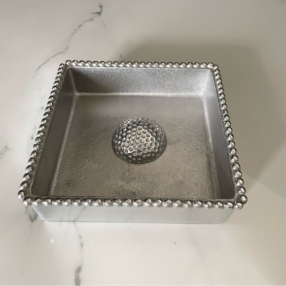 Mariposa Other - Beaded Napkin Holder with Golf Ball Weight by Mariposa
